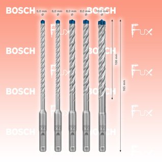 Bosch Expert Expert SDS plus-7X SET 5-teilig