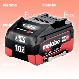 Metabo 18 V, 10.0 Ah, LiHD Akkupack DS