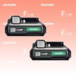 Hikoki BSL1240M x 2 Akkupack