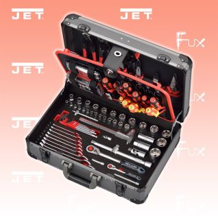 Jet Tools Y-135B Alu-Werkzeugkoffer 1/4" + 1/2"