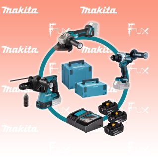 Makita 3-teilige bürstenlose Mega-Combo SET
