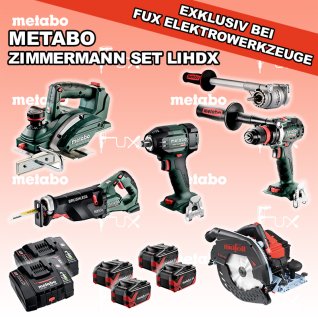 Metabo  Zimmermann SET 1 LiHDX