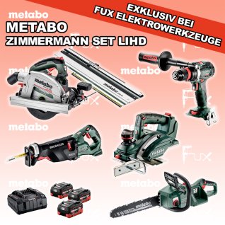 Metabo  Zimmermann SET 4 LiHD