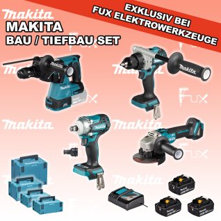 Makita Bau / Tiefbau Set 3