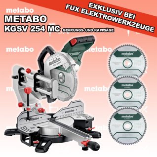 Metabo KGSV 254 MC SET Gehrungs- und Kappsäge
