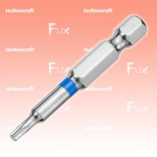 Technocraft T20 Torx-Bits mit Farbring blau, 50 mm, 10 Stück