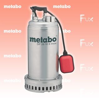 Metabo DP 28-10 S Inox Bau-Schmutzwassertauchpumpe