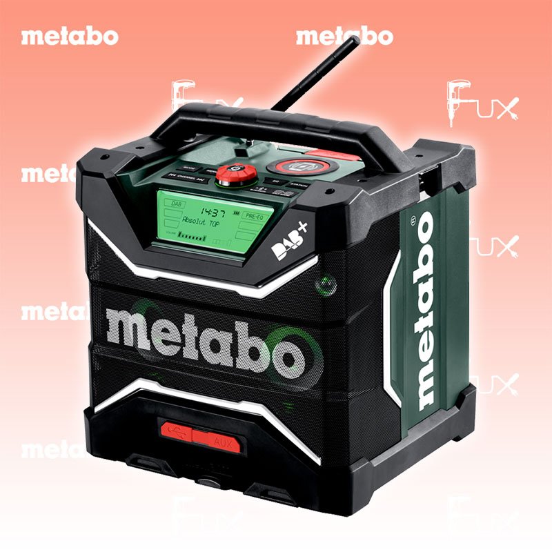 Metabo RC 12-18 32W BT DAB+ Akku-Baustellenradio
