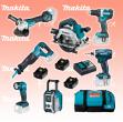 DLX 7018 TX 1 Set 6 Maschinen + Lampe 18V