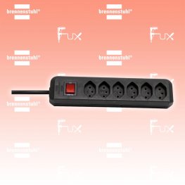 cleverLINE Steckdosenleiste 6-fach