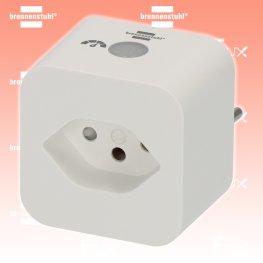WAE 3600 XS01 brennenstuhl® Connect WiFi Steckdose mit Energiemessung